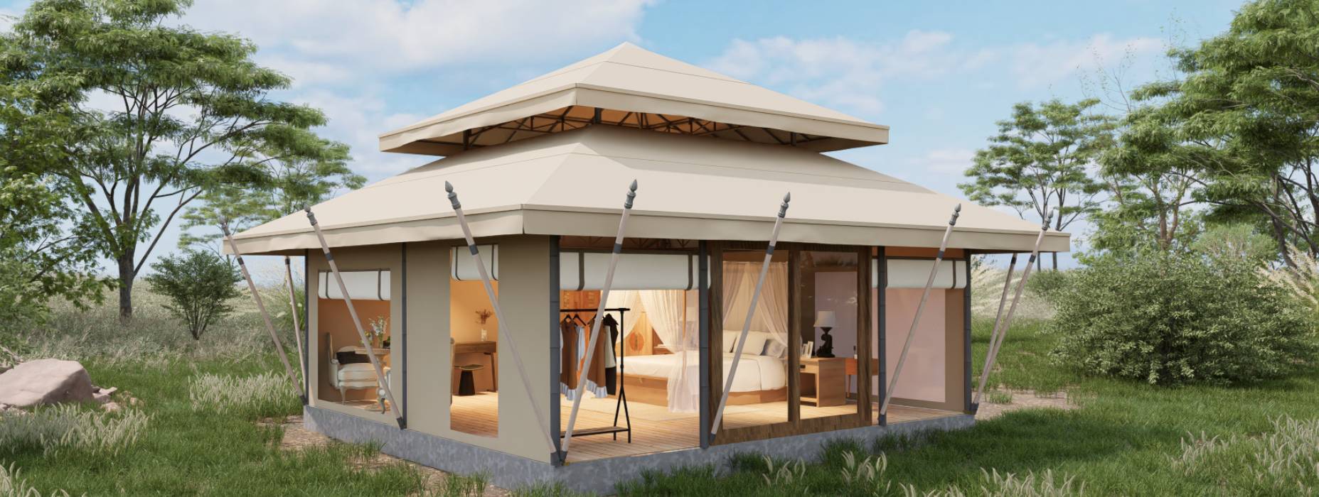 港北区户外野奢帐篷